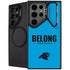 NFL Carolina Panthers Team Motto Galaxy S25 Ultra Kickstand Case